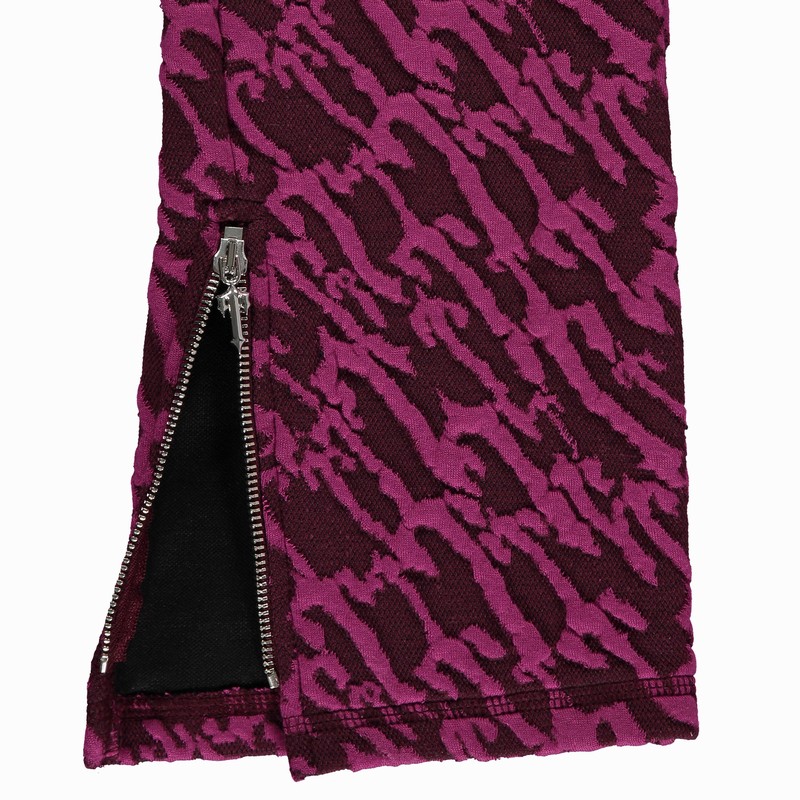 Trapstar Jacquard Fitted ボルドー ピンク | TS-64785