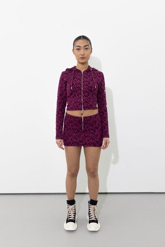 Trapstar Jacquard Mini ボルドー ピンク | TS-64783