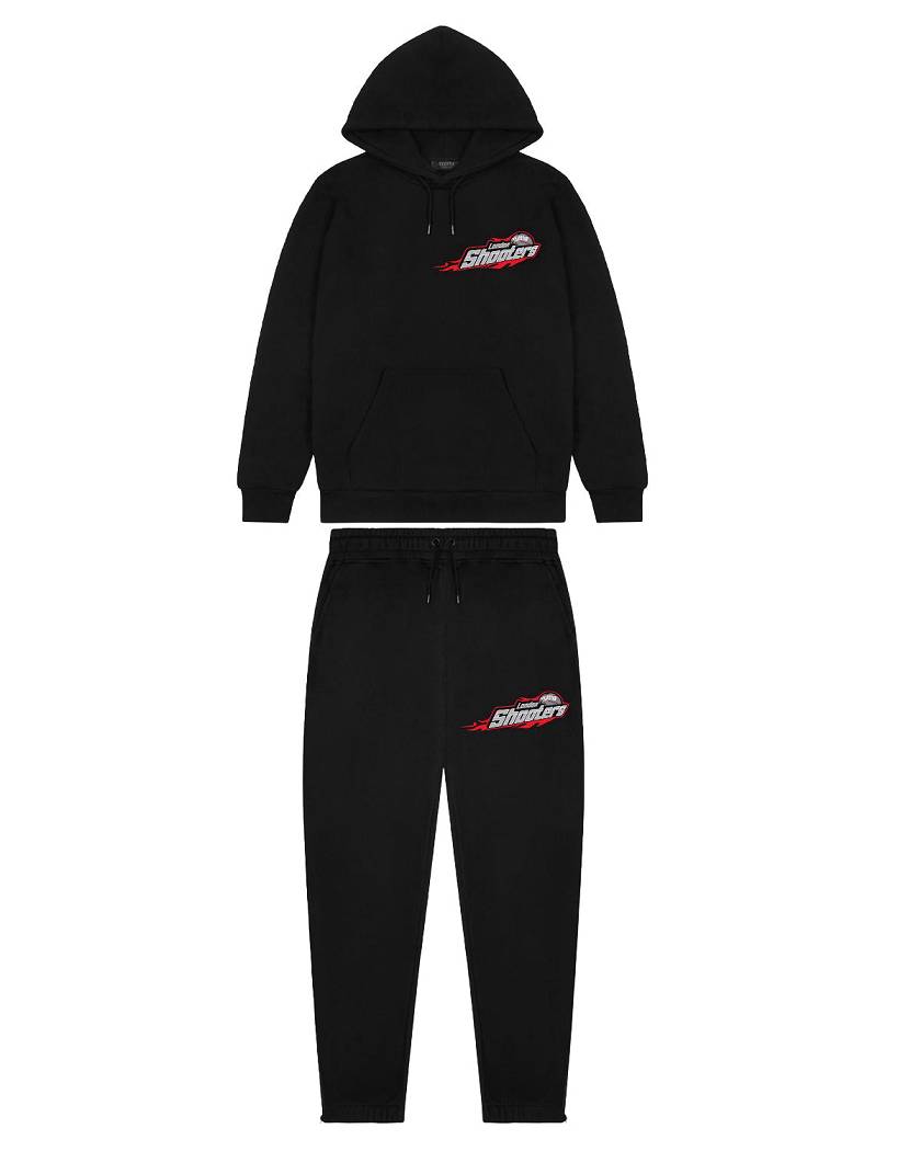 Trapstar London Shooters Tracksuit 黒 | TS-65398