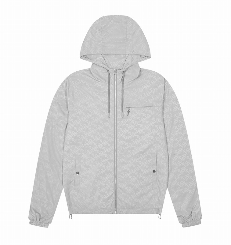 Trapstar Monogram Windbreaker グレー | TS-64898