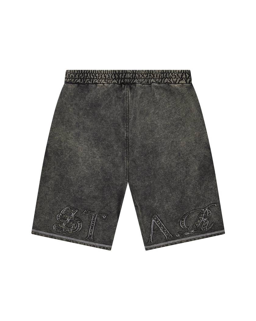 Trapstar Patchwork Script Short グレー | TS-65425