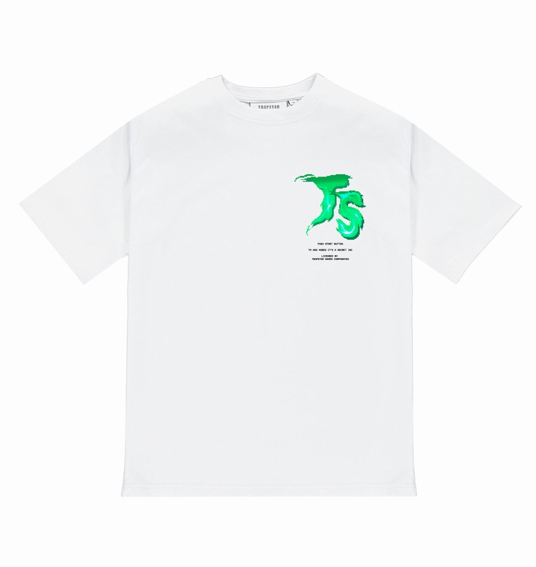 Trapstar Press Start 白 | TS-65006