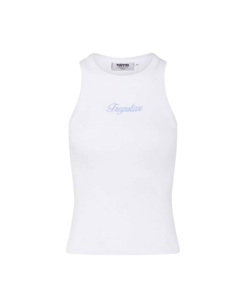 Trapstar Racer Vest 白 青 | TS-65122