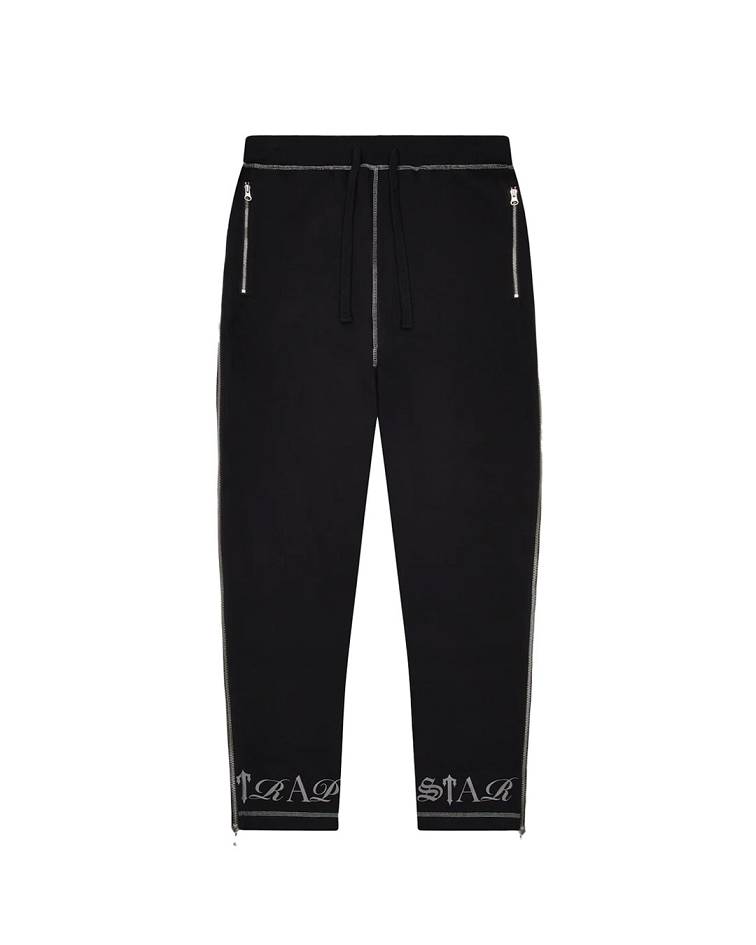 Trapstar Script Bottoms 黒 | TS-65334