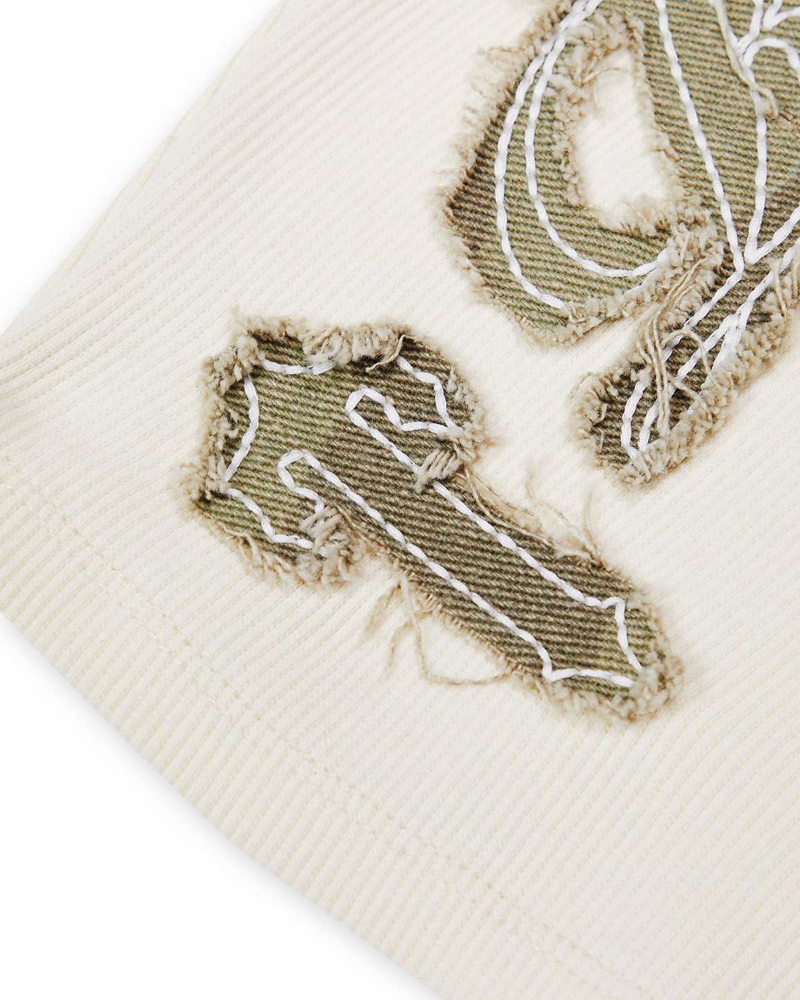 Trapstar Script Denim Applique Tank Dress 白 | TS-65106