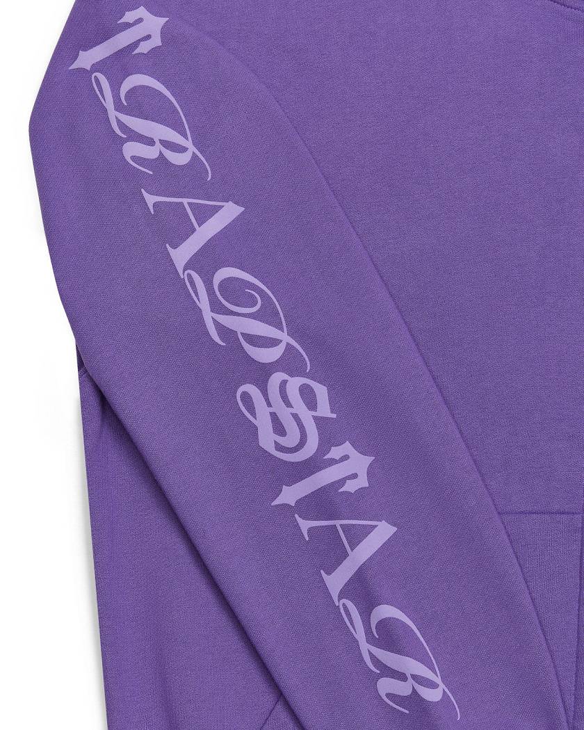 Trapstar Script Hoodie 紫 | TS-65345