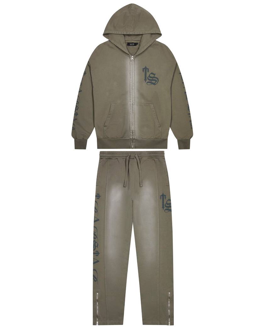 Trapstar Script Spray Tracksuit グレー | TS-65400