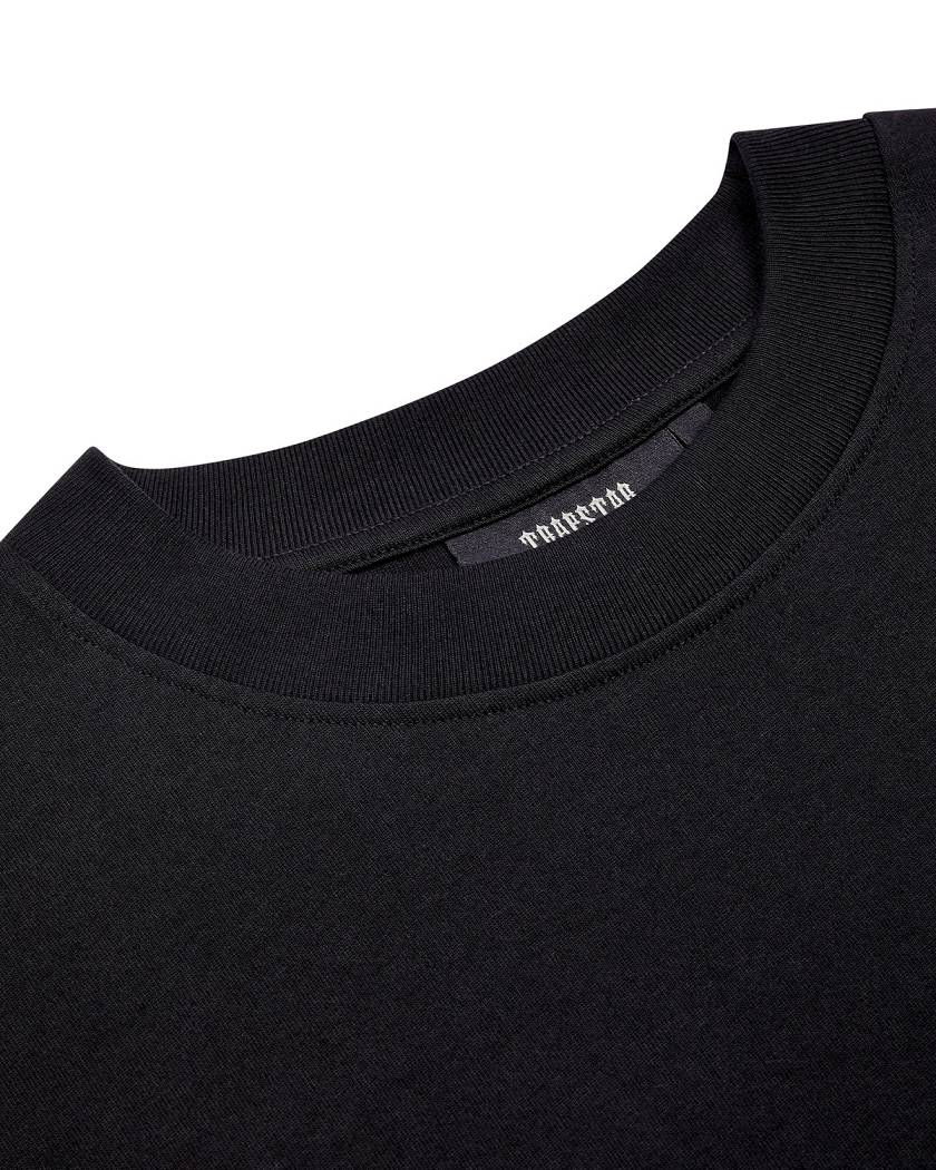 Trapstar Script Tee 2.0 黒 | TS-65247
