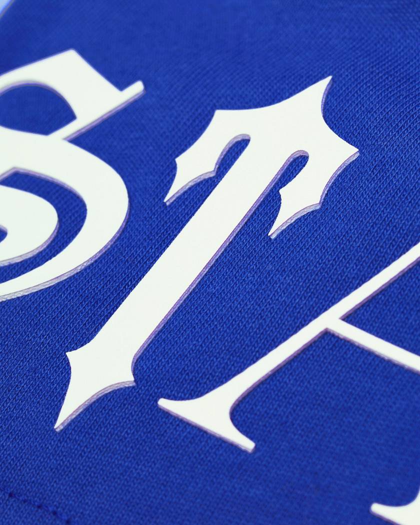 Trapstar Script Tee 青 白 | TS-65289