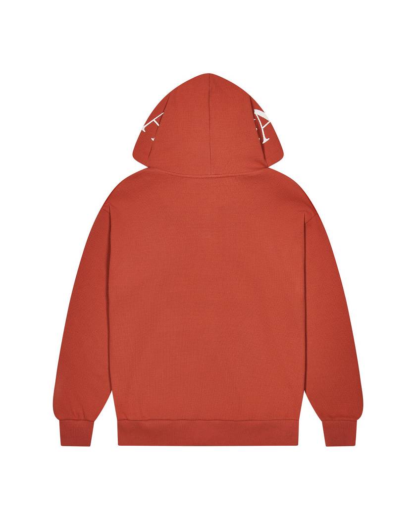 Trapstar Script Waffle Hoodie オレンジ | TS-65344