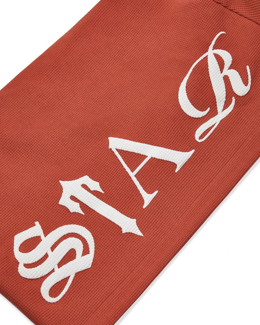 Trapstar Script Waffle Hoodie オレンジ | TS-65344