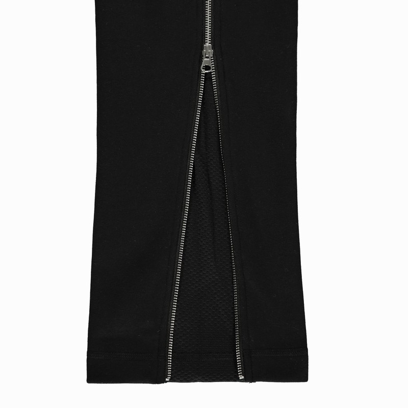 Trapstar Script Zip Leg 黒 ターコイズ | TS-64779
