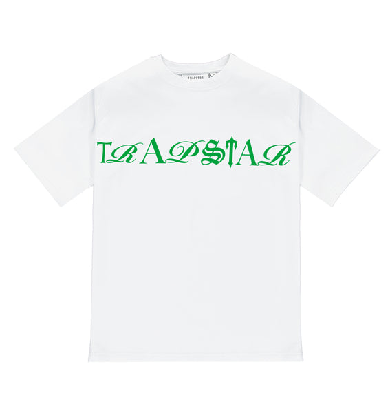 Trapstar Script 白 緑 | TS-64993