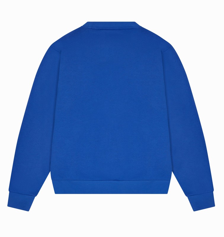 Trapstar Shooters Chenille Crewneck 青 | TS-64905