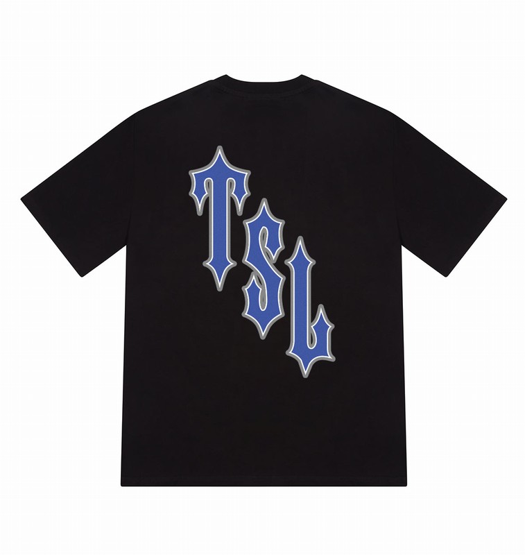 Trapstar Shooters Tee 黒 青 | TS-64910