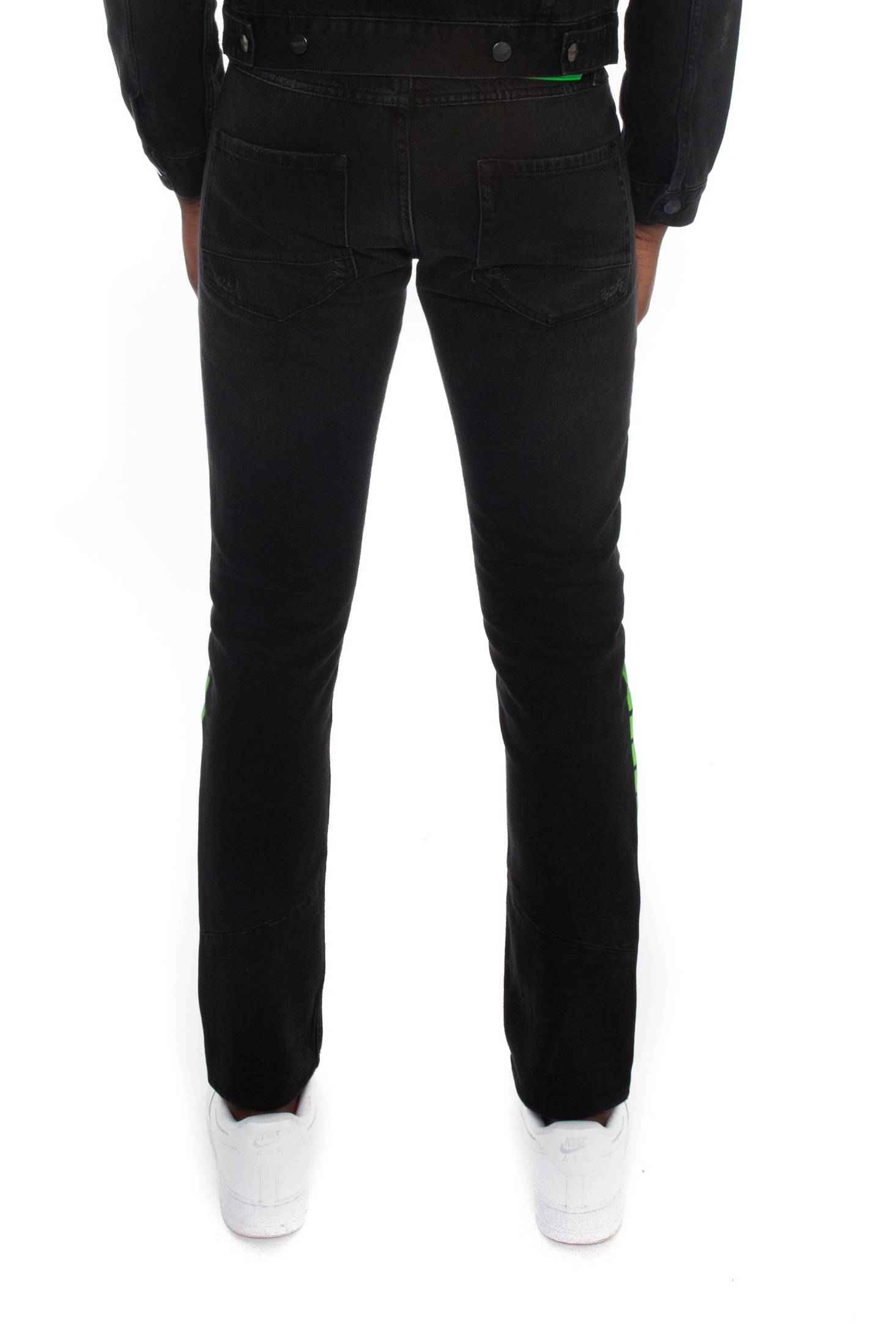 Trapstar Stripe Denim Jeans 緑 | TS-65320