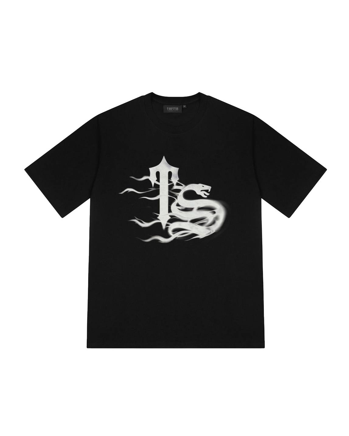 Trapstar TS Flame Print Tee 黒 | TS-65211