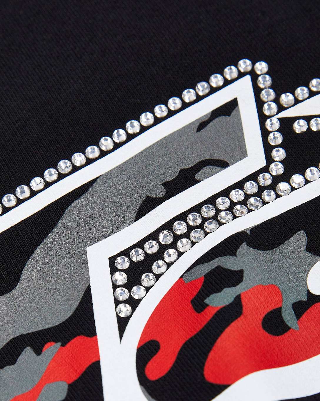 Trapstar TS Star Camo Hoodie 黒 | TS-65342