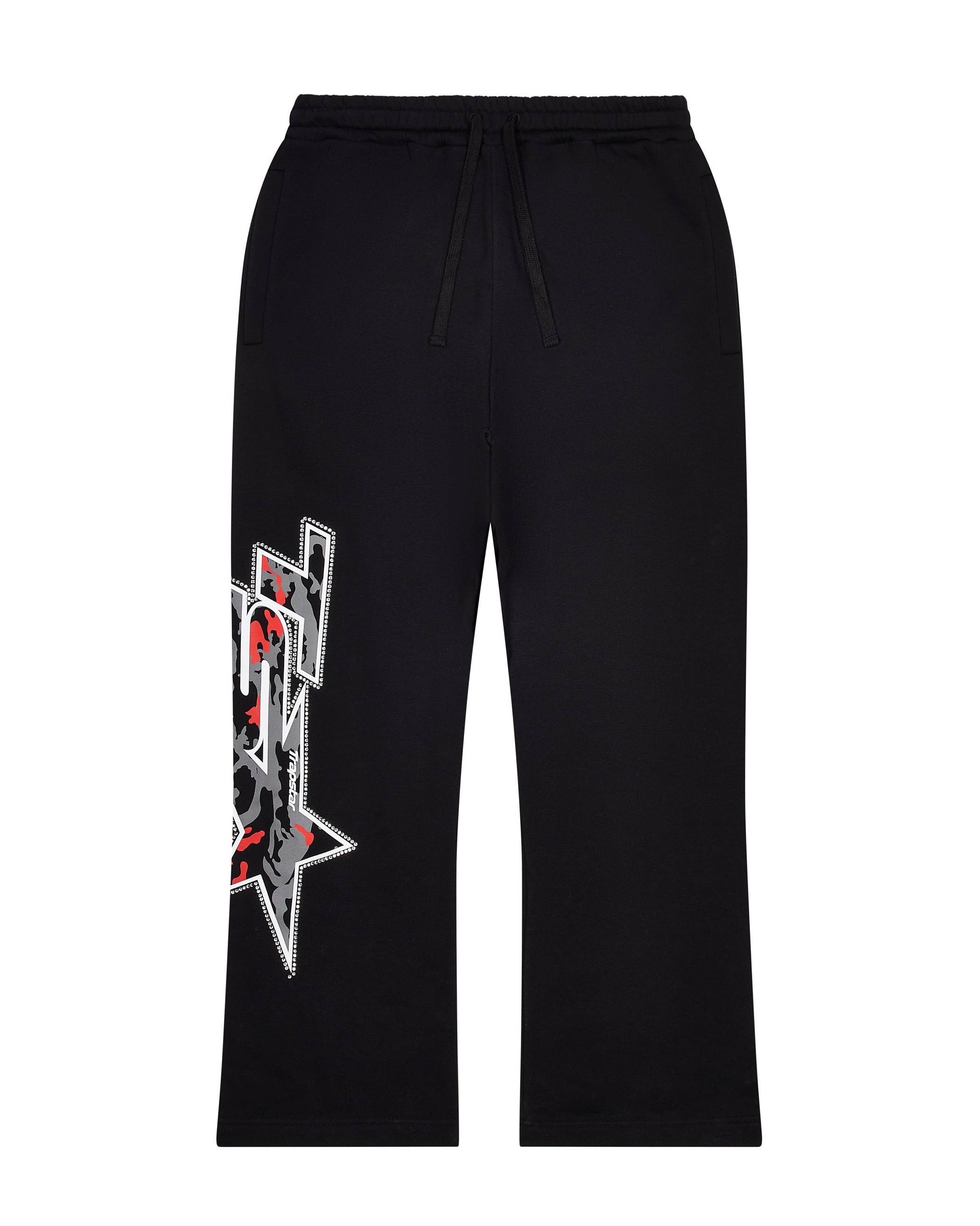 Trapstar TS Star Camo Jogger 黒 | TS-65322