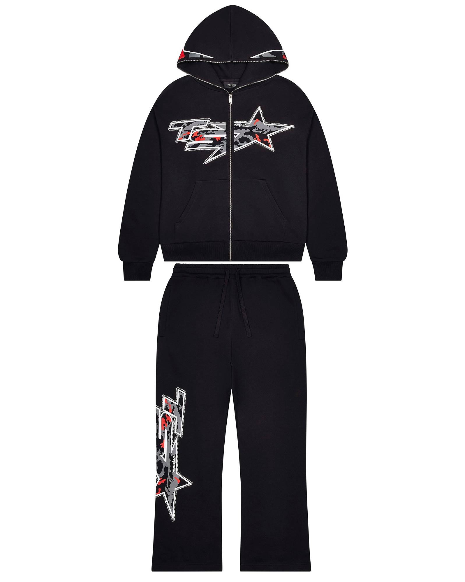 Trapstar TS Star Camo Jogger 黒 | TS-65394