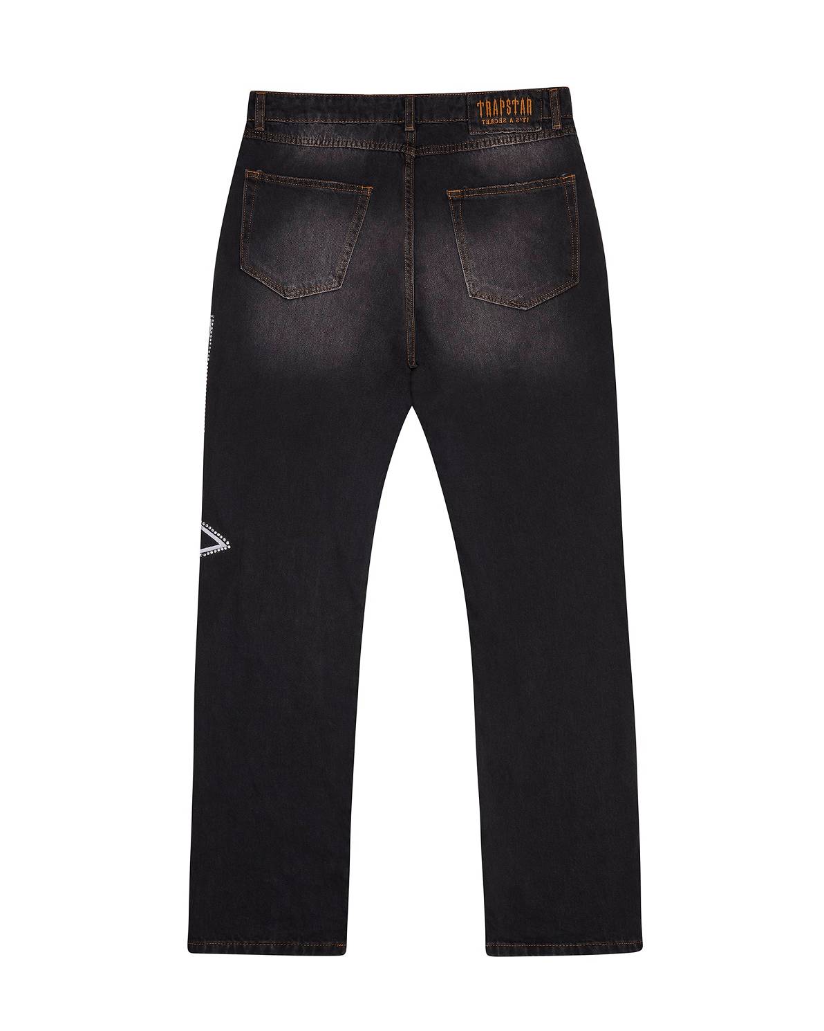 Trapstar TS Star Diamante Jeans 黒 | TS-65313