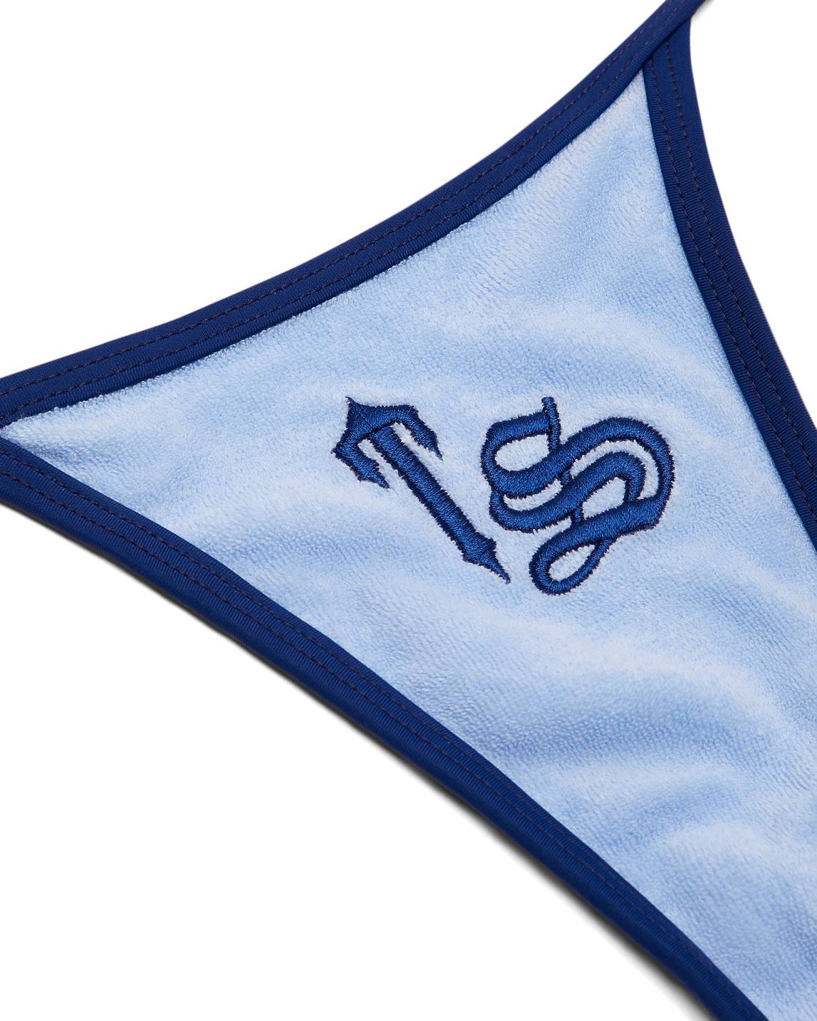 Trapstar Terry Script Bikini Bottoms 青 | TS-65092
