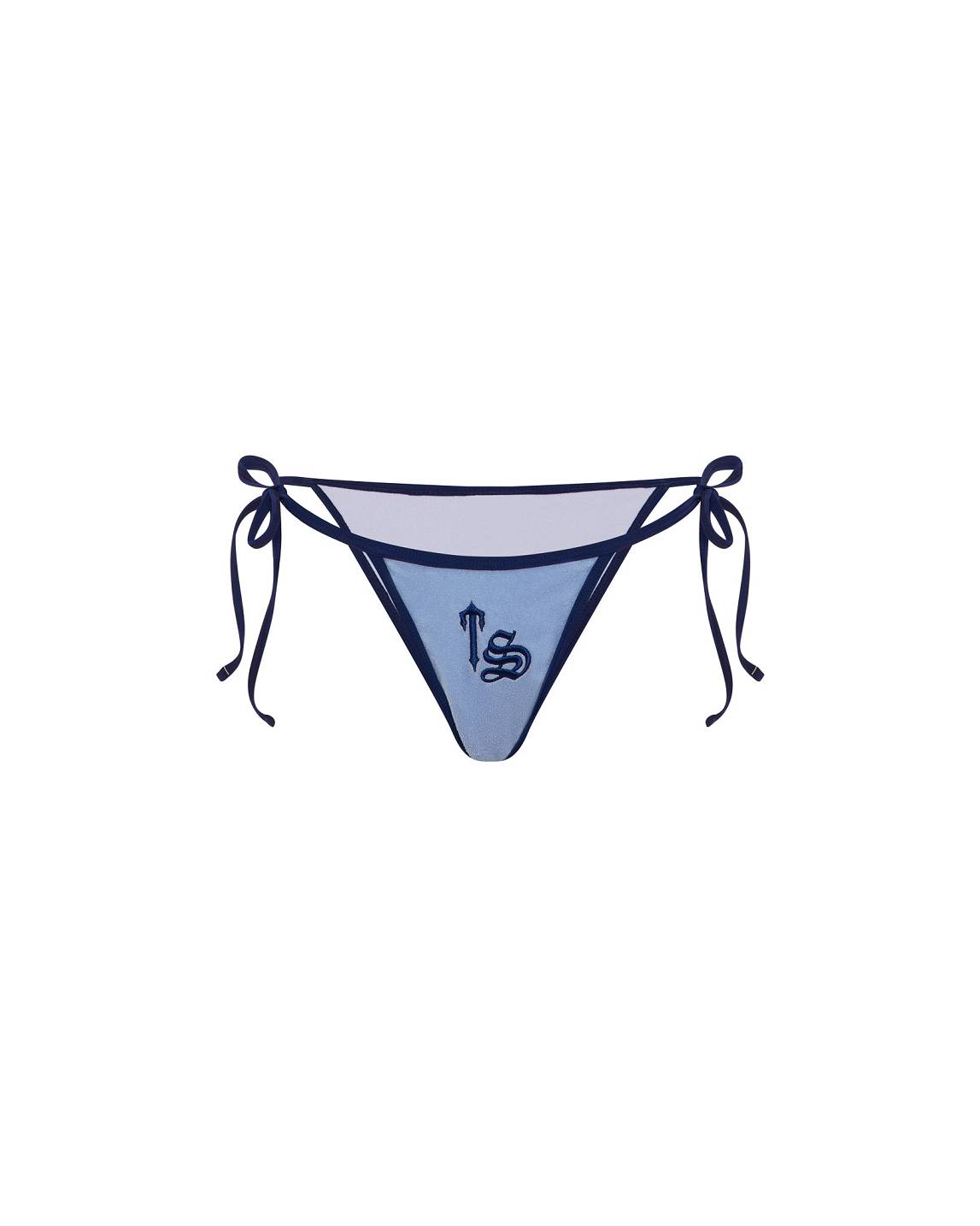 Trapstar Terry Script Bikini Bottoms 青 | TS-65092