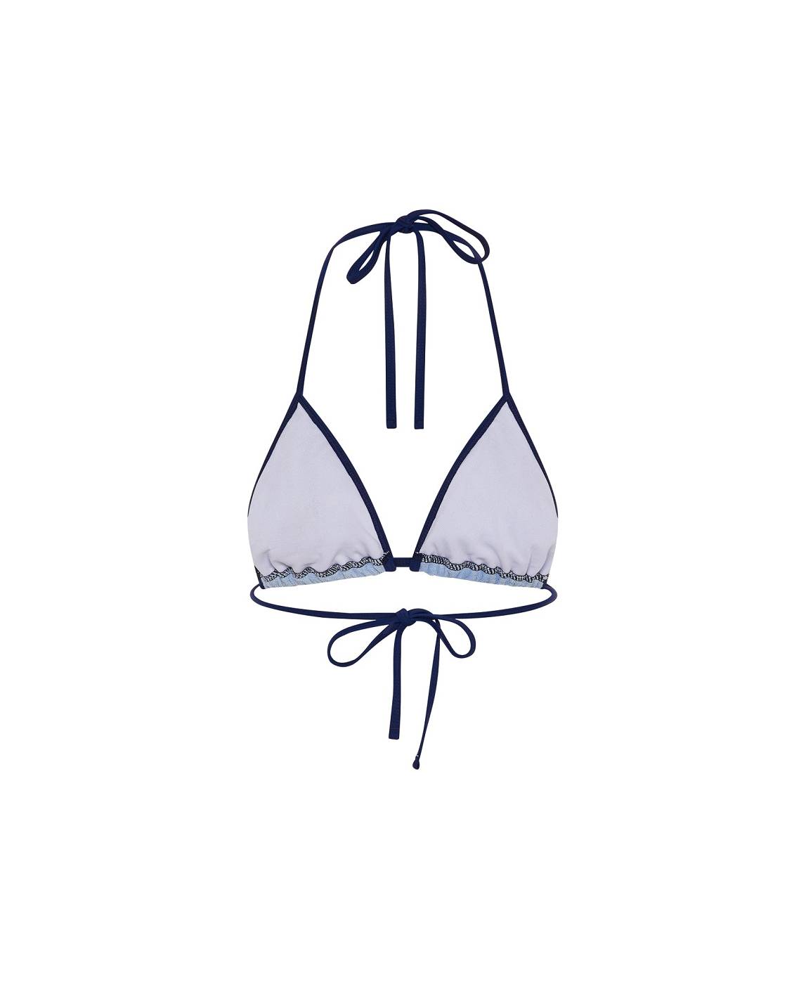 Trapstar Terry Script Bikini Top 青 | TS-65091