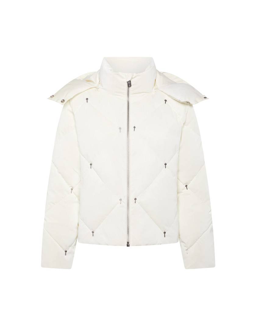 Trapstar Women’s Chesterfield Irongate T Puffer 白 | TS-65163