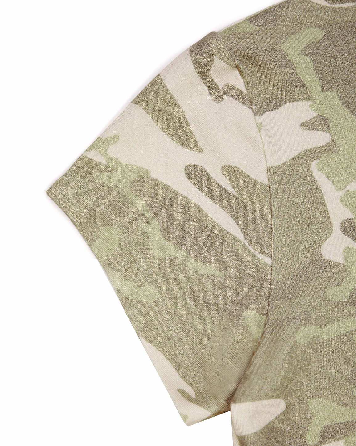 Trapstar Womens Desert Camo Irongate Baby Tee ピンク | TS-65128