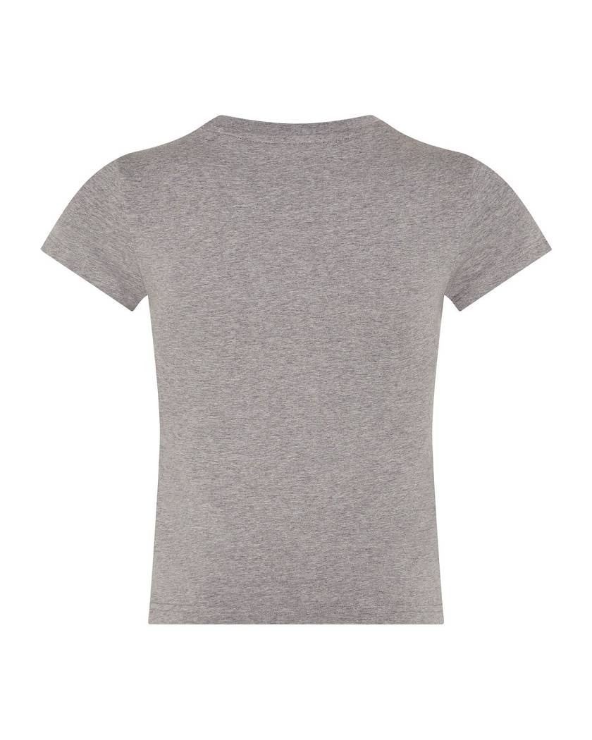 Trapstar Women’s TS-Star Applique Baby Tee グレー | TS-65130