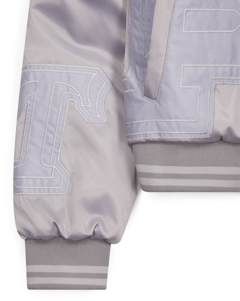 Trapstar Women’s Wildcard Stadium Jacket シルバー | TS-65164