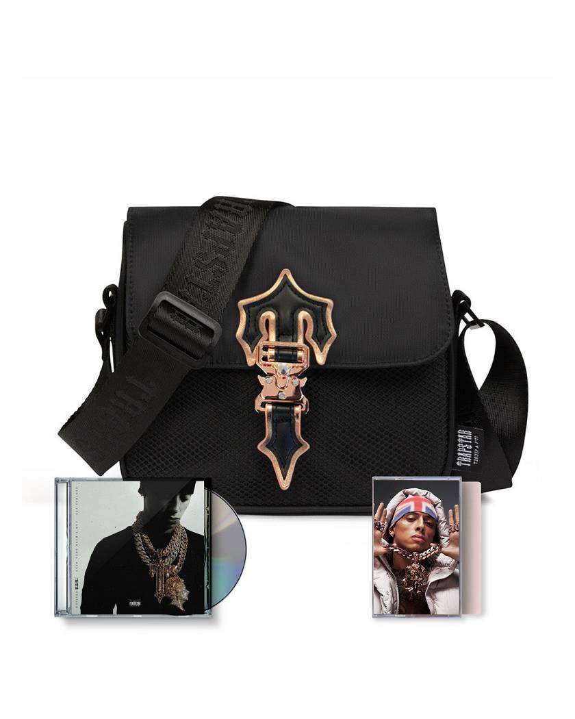 Trapstar x Central Cee T Bag CD & Cassette bundles 黒 | TS-65165