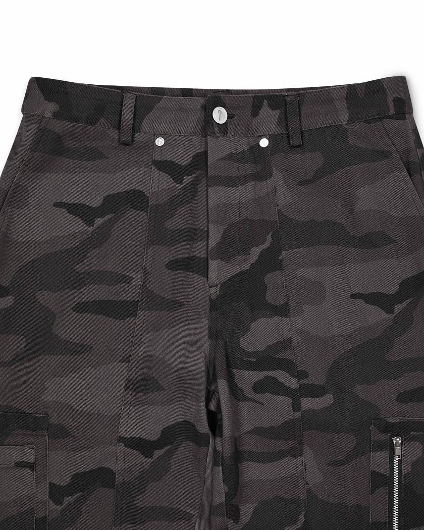 Trapstar x Ed Hardy Cargos 黒 迷彩 | TS-65319
