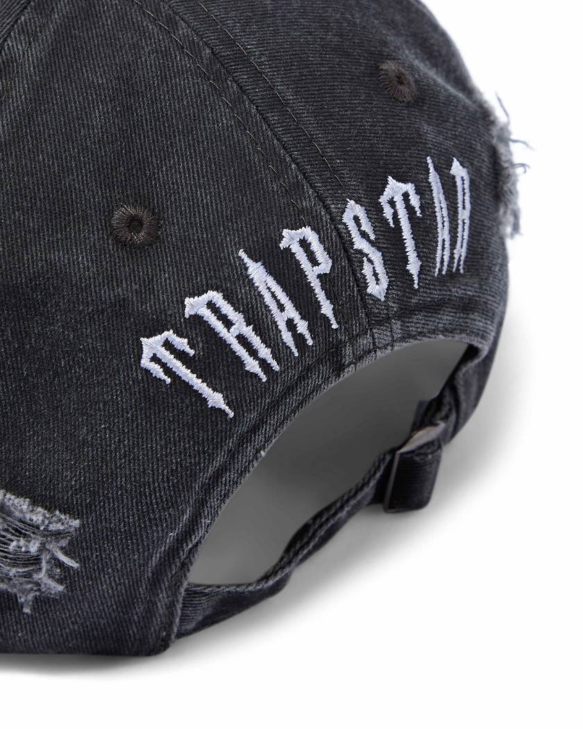 Trapstar x Ed Hardy Cross Cap グレー | TS-65077