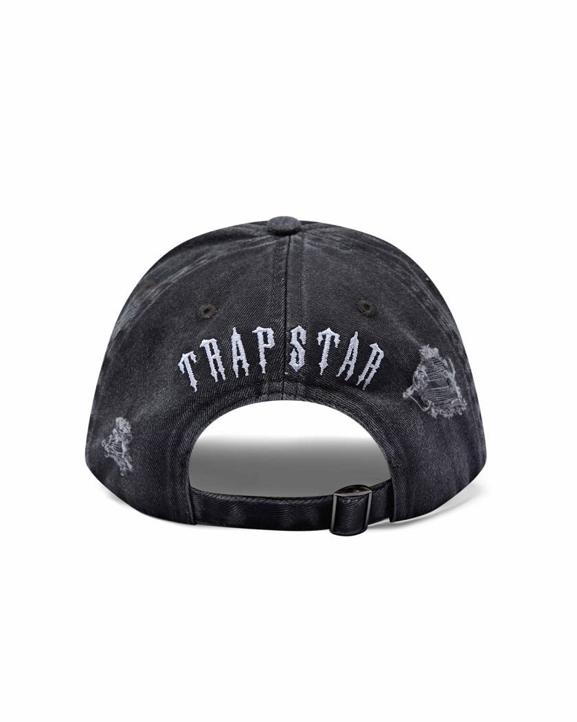Trapstar x Ed Hardy Cross Cap グレー | TS-65077