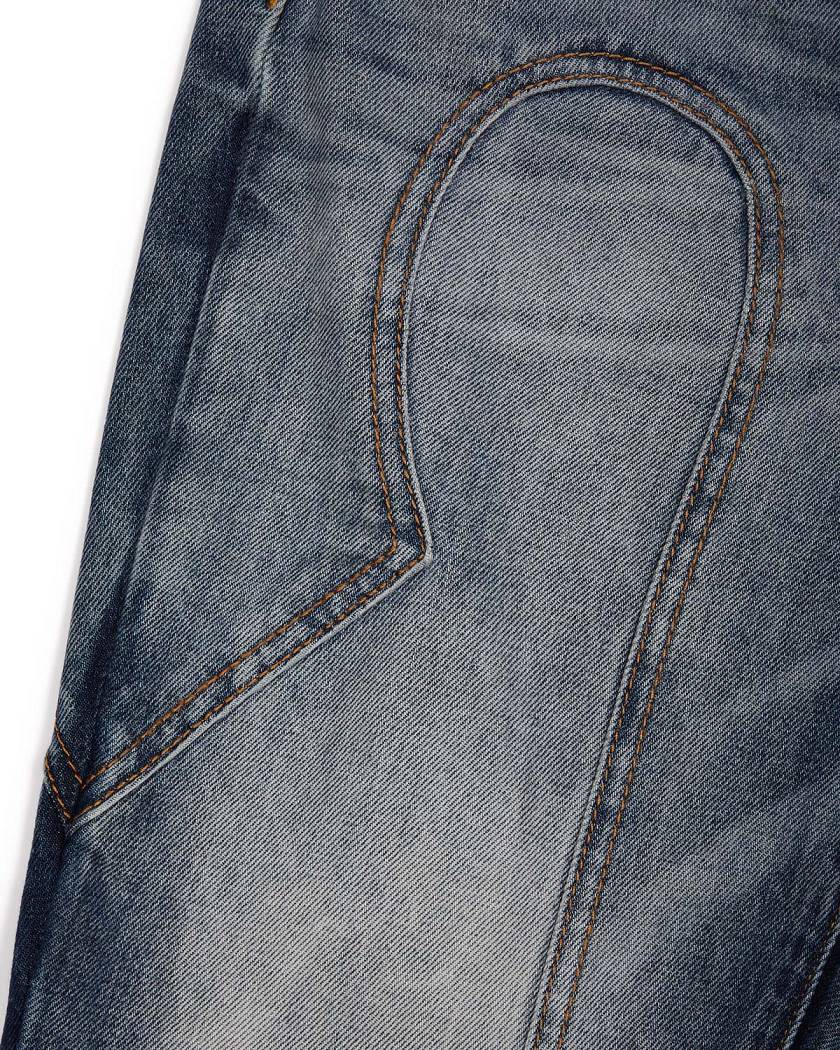 Trapstar x Ed Hardy Denim Jeans 青 | TS-65318
