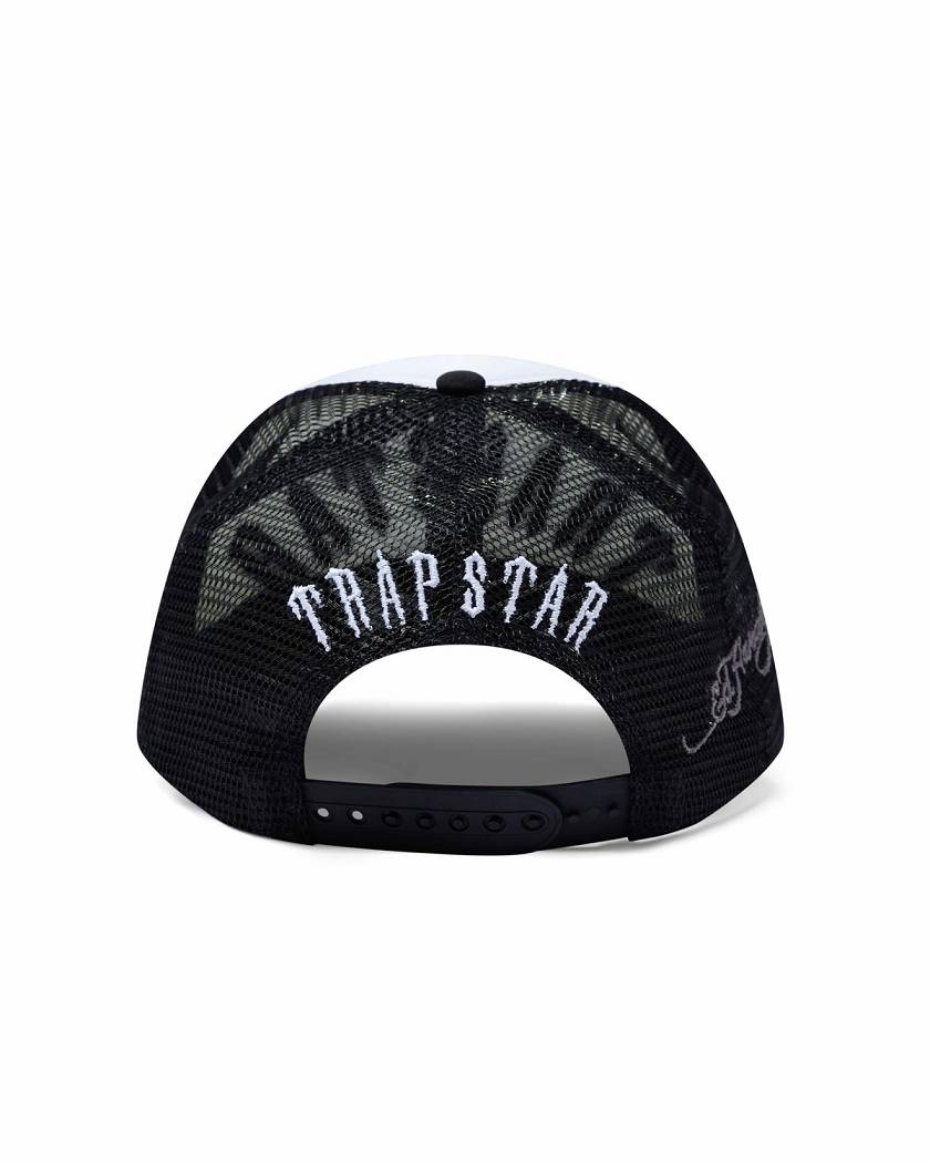 Trapstar x Ed Hardy Irongate Arch Cap 黒 | TS-65078