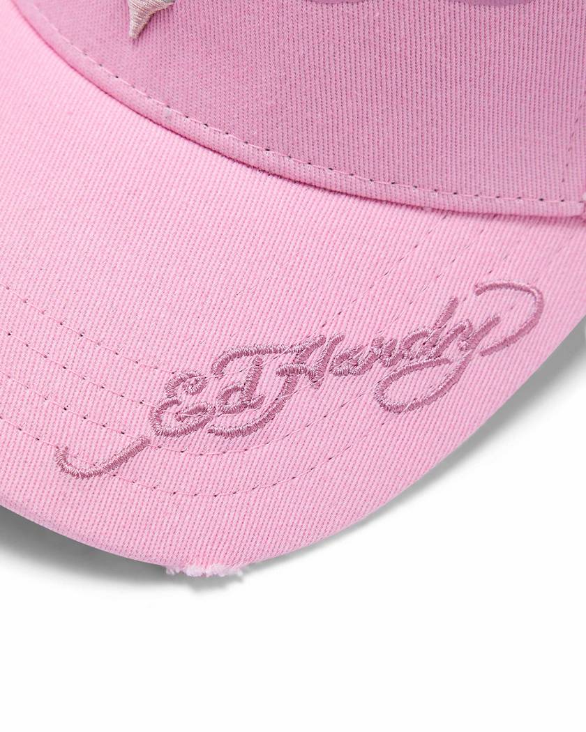 Trapstar x Ed Hardy Irongate T Cap ピンク | TS-65201