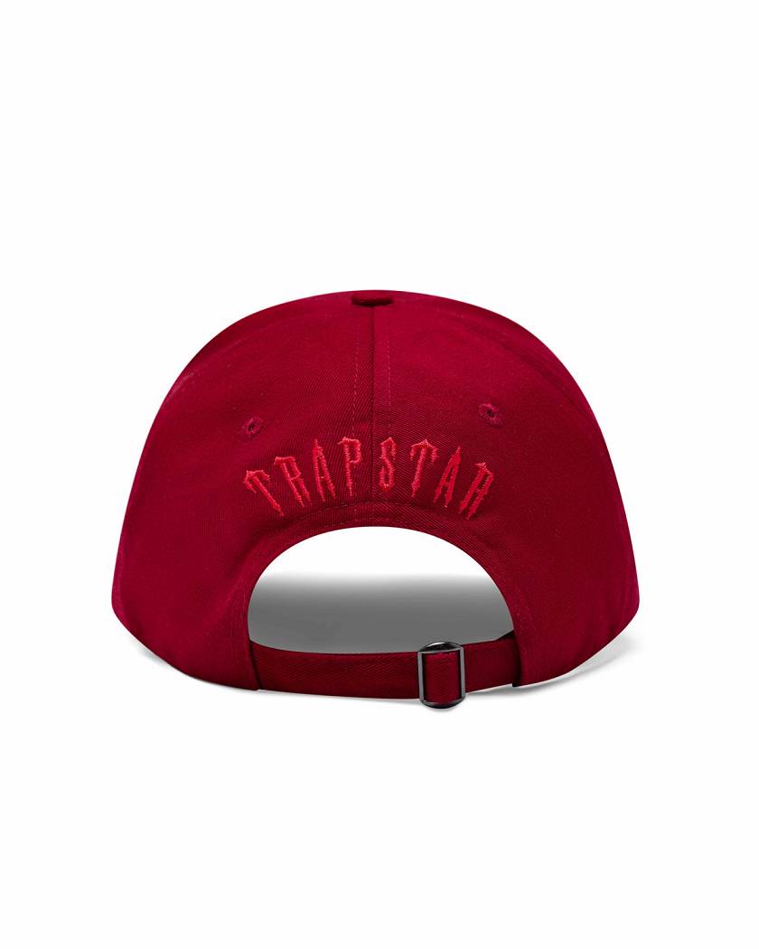 Trapstar x Ed Hardy Irongate T Cap 赤 | TS-65080