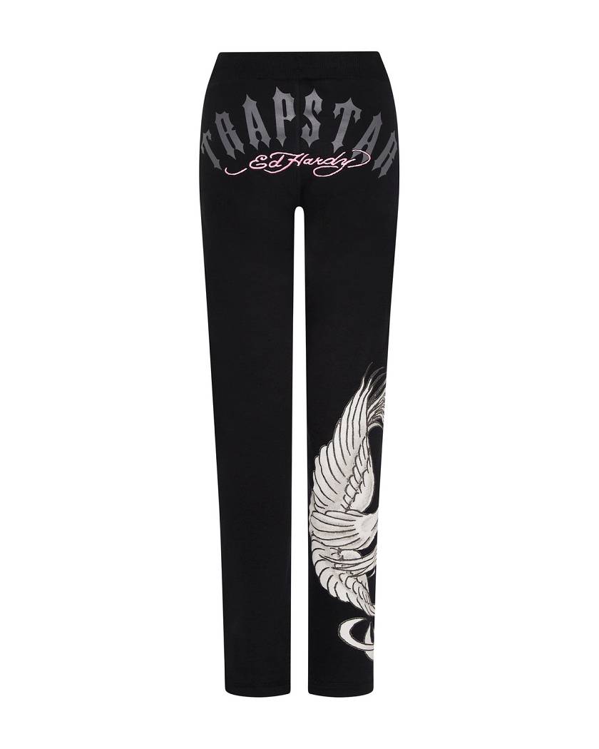 Trapstar x Ed Hardy Jogger 黒 | TS-65110