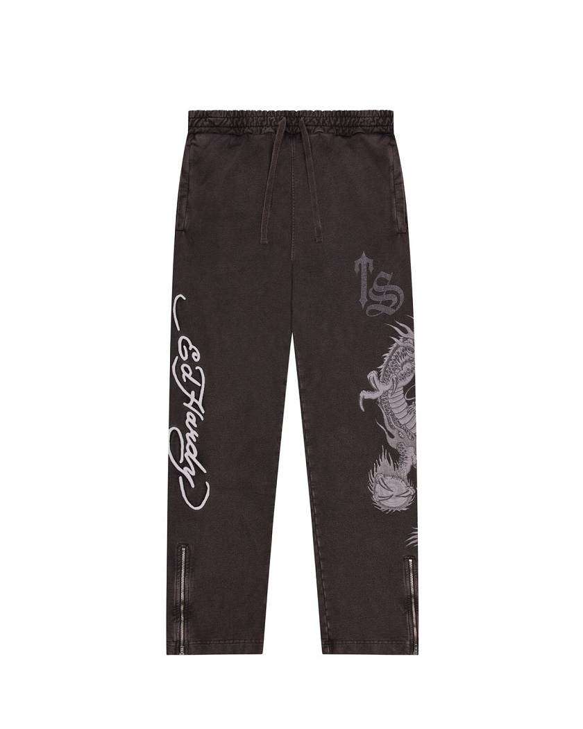 Trapstar x Ed Hardy Script Jogger グレー | TS-65328